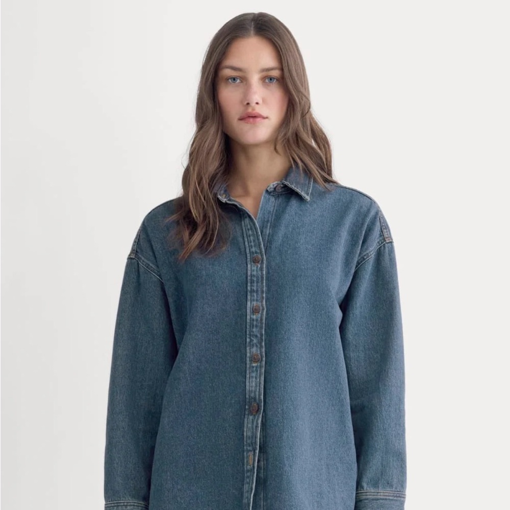 EVERLANE OVERSIZED DENIM SHIRT